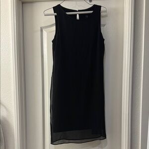 Elegant Black Sleeveless Dress